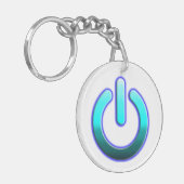 Zer0のパワーアクリルキーチェーン キーホルダー (正面左)