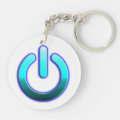 Zer0のパワーアクリルキーチェーン キーホルダー (裏面)