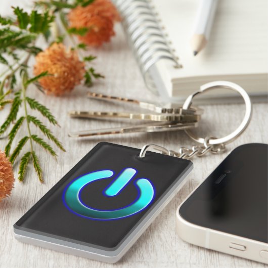 Zer0のパワーアクリルキーチェーン キーホルダー (正面右)