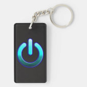 Zer0のパワーアクリルキーチェーン キーホルダー (裏面)