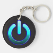 Zer0のパワーアクリルキーチェーン キーホルダー (裏面)