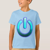 Zer0のパワー・キッズの基本Tシャツ Tシャツ (正面)