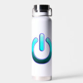 Zer0のパワーThor銅真空絶縁ボトル ウォーターボトル (背面)