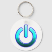 Zer0の電源ボタンキーチェーン キーホルダー (裏面)