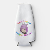 Zer0の魔法フラフィンユニコーンフォームボトル クール ボトルクーラー (正面)