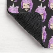 Zer0の魔法フルフィンユニコーンマウスパッド マウスパッド (コーナー)