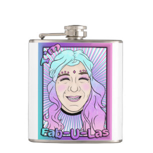 Zer0のFab-U-Lasビニールフラスコ包まれたク フラスク