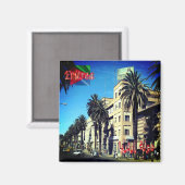 zER012 ERITREA, Harnet Avenue，アフリカ，冷蔵庫 マグネット (正面/裏面)