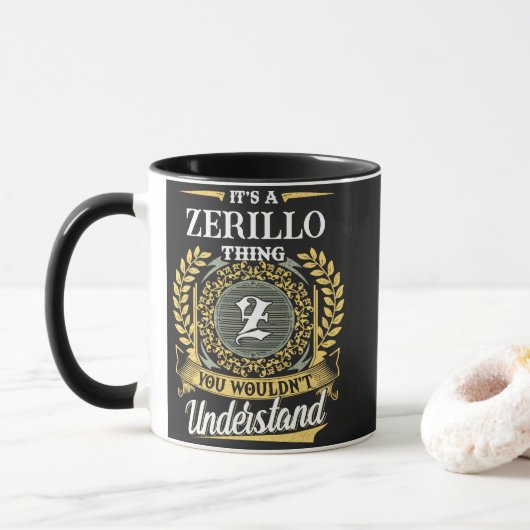 ZERILLOにしかわからない マグカップ (ドーナツ)