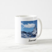 Zermattのスイス連邦共和国のマグ コーヒーマグカップ (正面右)