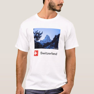 Zermattの記念品のTシャツ Tシャツ