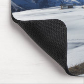 ZermattのGornergrat鉄道の列車そしてマッターホルン マウスパッド (コーナー)