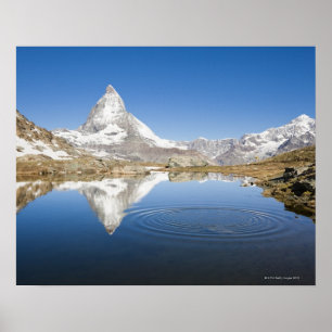 Zermatt、スイス連邦共和国 ポスター