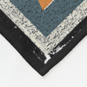 Zermatt Switzerland Winter Skiing Snowboarding Ski フリースブランケット (角)