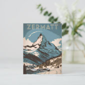 Zermatt vintage ポストカード (スタンド正面)