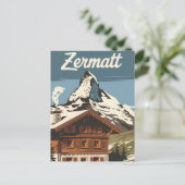 Zermatt vintage ポストカード (スタンド正面)