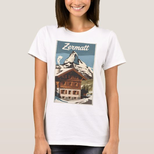 Zermatt vintage tシャツ (正面)