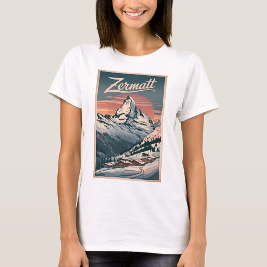 Zermatt vintage tシャツ (正面)