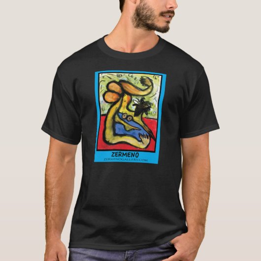 Zermeno著"Contortionist" Tシャツ (正面)