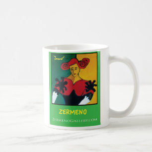 Zermeno (クローズアップ)著"カンカンEspañola" コーヒーマグカップ
