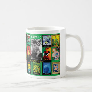 Zermeno: パリの芸術家 コーヒーマグカップ