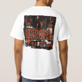 ZERO69 アーバンカオス - 反逆者の警告 Tシャツ (裏面)