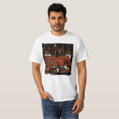 ZERO69 アーバンカオス - 反逆者の警告 Tシャツ (正面フル)