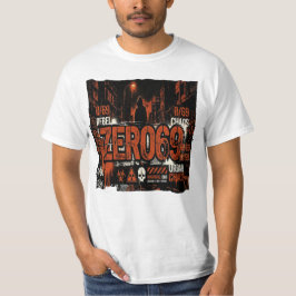 ZERO69 アーバンカオス - 反逆者の警告 Tシャツ