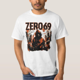 ZERO69 — フードを被ったアウトキャスト Tシャツ