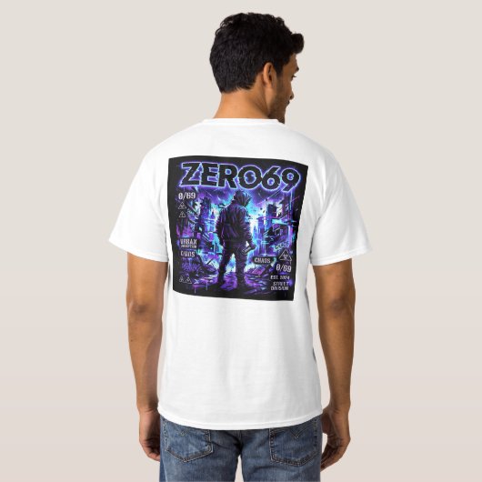 ZERO69 Chaos Division - Urban Corruption Tシャツ (裏面フル)