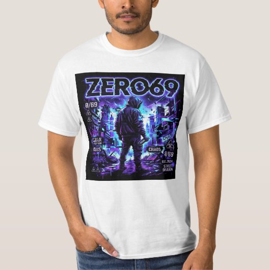 ZERO69 Chaos Division - Urban Corruption Tシャツ (正面)