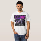 ZERO69 Glitch Division – ダークネットアクセス サイバーパンク Tシャツ (正面フル)