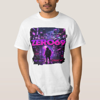 ZERO69 Glitch Division - ミッドナイトプロトコル Tシャツ