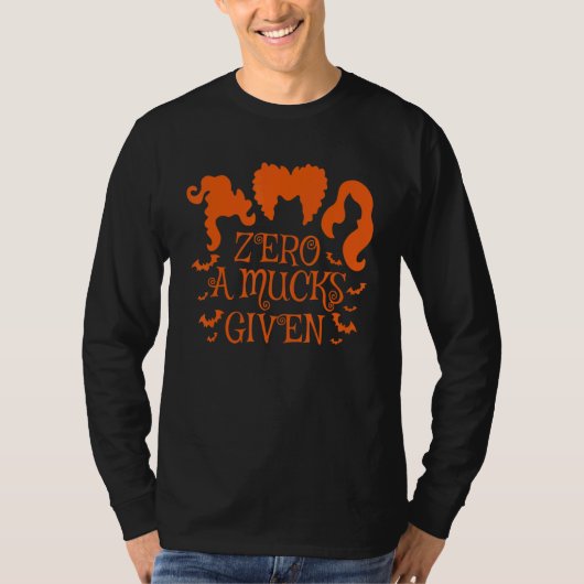Zero Amucks Given Cute Amuck With Bat Halloween Wi Tシャツ (正面)