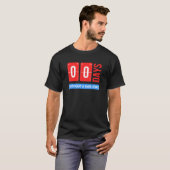 Zero Days Without A Dad Joke Fathers Tシャツ (正面フル)