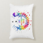 Zero Discrimination Day  アクセントクッション (正面(垂直))