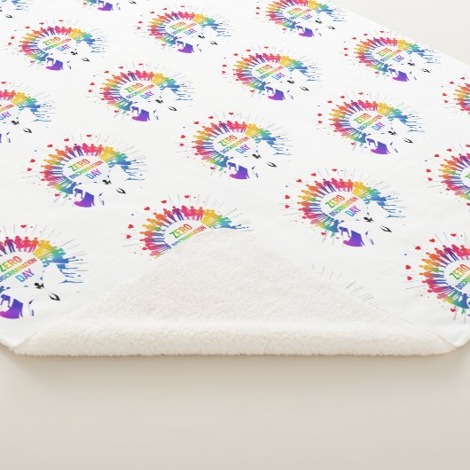 Zero Discrimination Day  シェルパブランケット (3/4)
