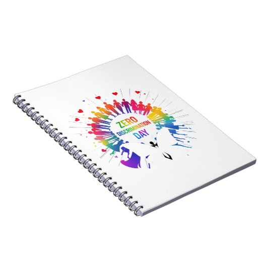 Zero Discrimination Day  ノートブック (右側)