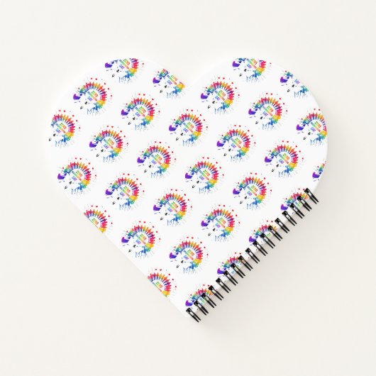 Zero Discrimination Day  ノートブック (裏面)