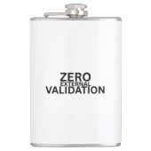 Zero External Validation Modern フラスク (正面)
