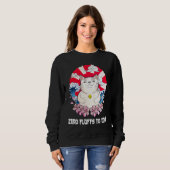 Zero Fluffs to Give Cat Cat Mom Kitten Cat Dad スウェットシャツ (正面フル)