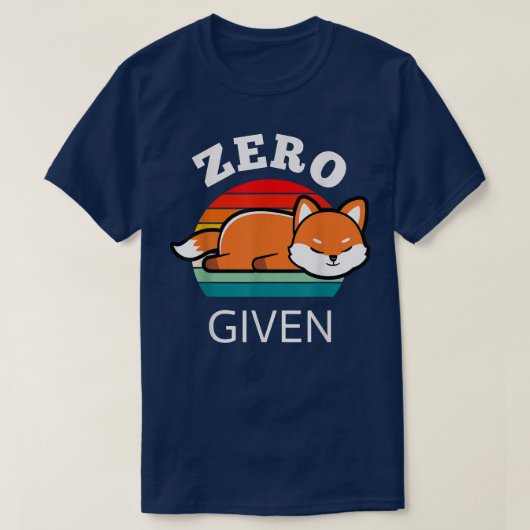 Zero Fo Imicm与えことわざおもしろいリスト女性男性 Tシャツ (デザイン正面)