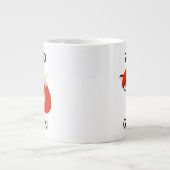 Zero Fox Given Funny Quote Coffee Mug ジャンボコーヒーマグカップ (正面)