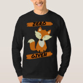 Zero Fox Given  Pun Tシャツ (正面)