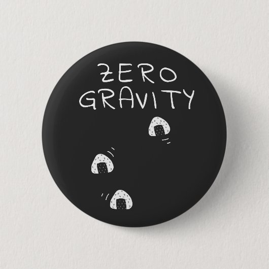 Zero Gravity 缶バッジ (正面)
