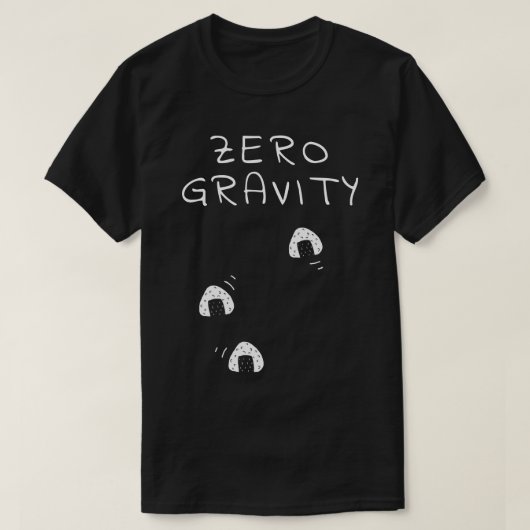 Zero Gravity Tシャツ (デザイン正面)