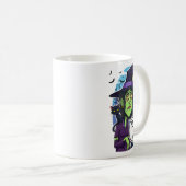 Zero Hex Given Funny Witch Halloween Costume Tee  コーヒーマグカップ (正面右)