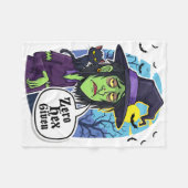 Zero Hex Given Funny Witch Halloween Costume Tee  フリースブランケット (正面(横))