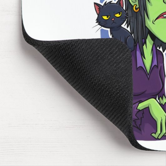 Zero Hex Given Funny Witch Halloween Costume Tee  マウスパッド (コーナー)