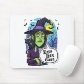 Zero Hex Given Funny Witch Halloween Costume Tee  マウスパッド (マウス)